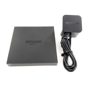 Amazon Fire TV 2nd Generation Media Streamer DV88YW Black No Remote Tested